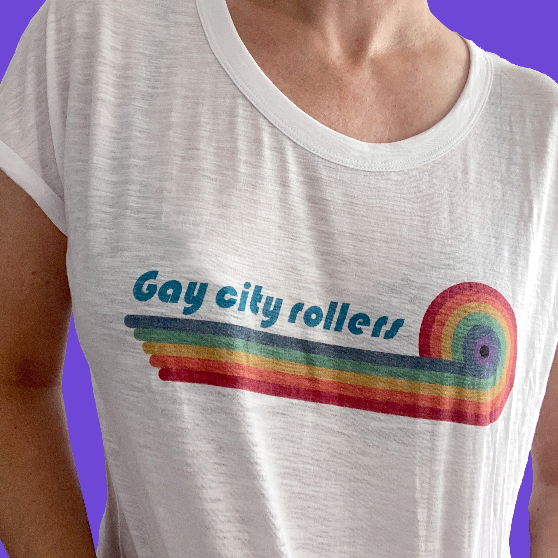 gay city rollers pride shirt