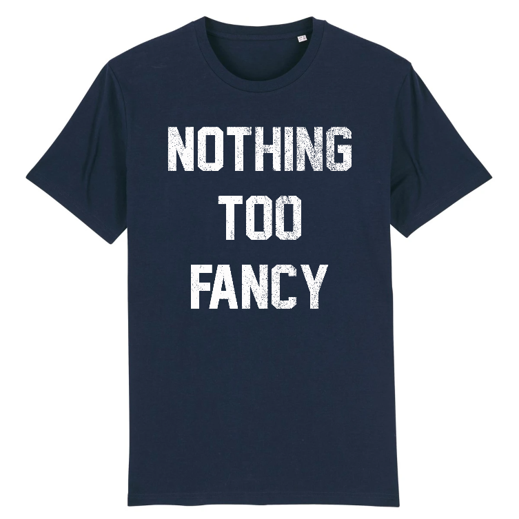Nothing to fancy navy shirt
