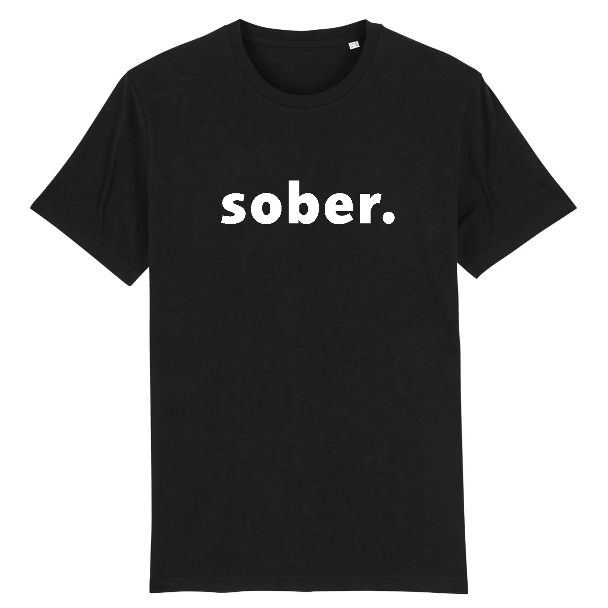 Sober alcoholic statement shirt