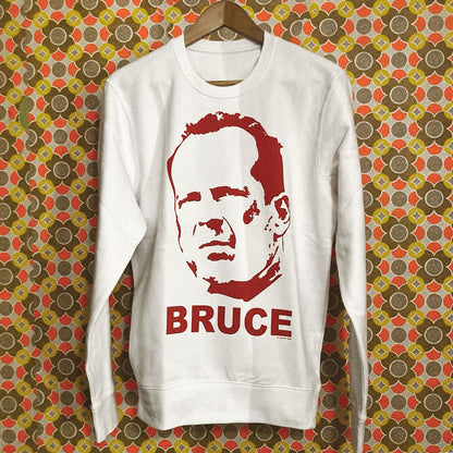 Bruce willis hero sweatshirt