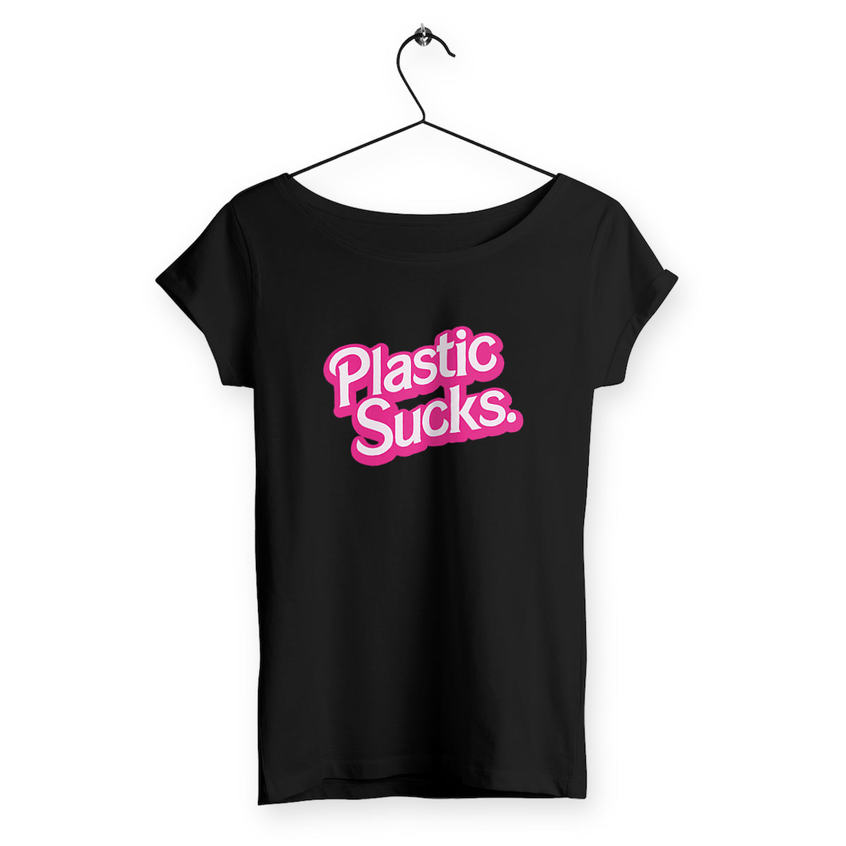 PLASTIC SUCKS barbie | SLUB SHIRT