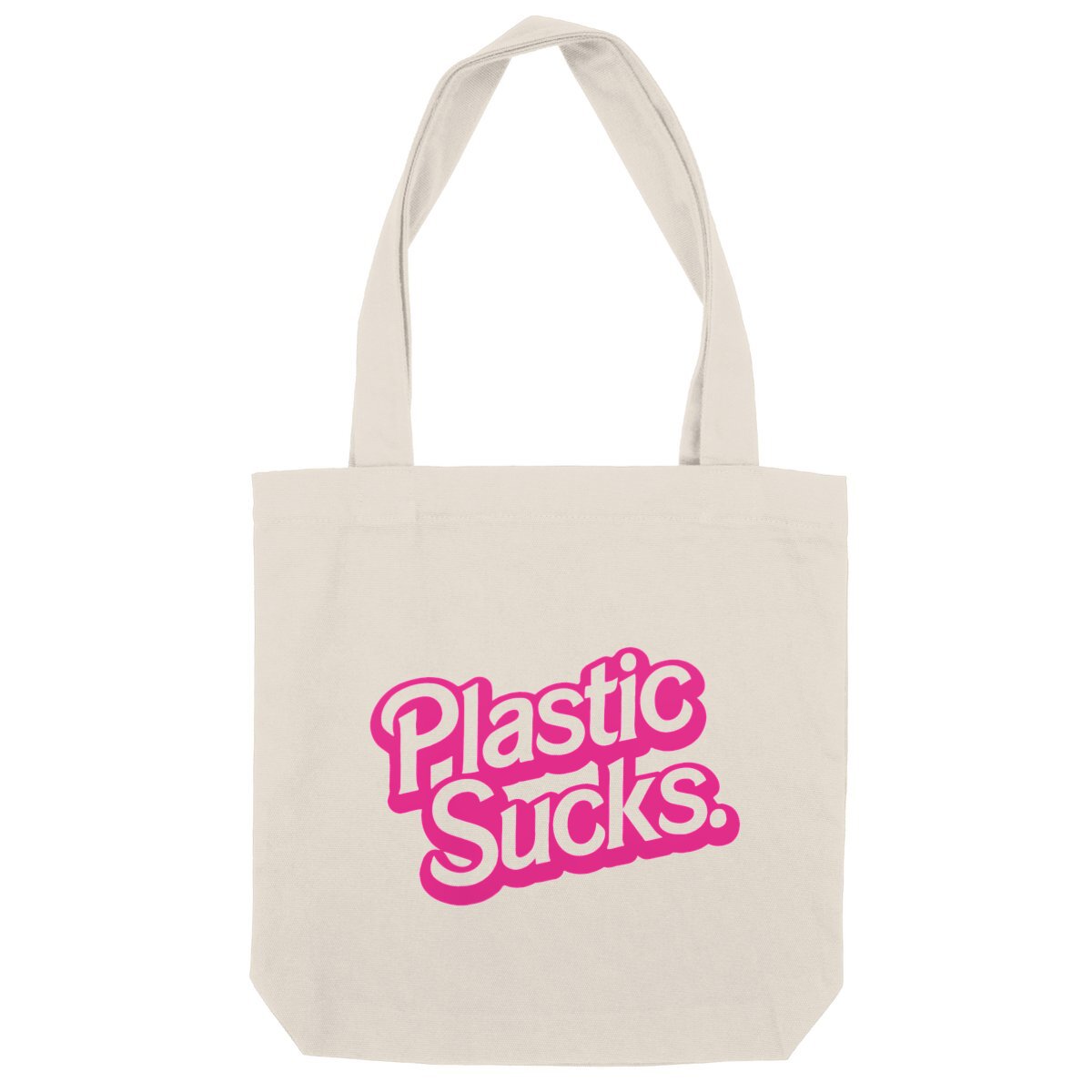 PLASTIC SUCKS | TOTE BAG